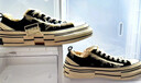 XVESSEL【2/27 20點(diǎn)限時(shí)發(fā)售】吳建豪同款經(jīng)典低幫系列帆布鞋 黑色內增高2.0 F19X005B 42 曬單實(shí)拍圖