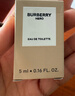 博柏利（BURBERRY）女神節日禮盒香水香氛套裝(100ml+10ml+身體乳75ml)情人節禮物 曬單實(shí)拍圖