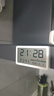 得光86型面板磁吸時(shí)鐘溫濕度計冰箱貼家用廚房室內小型數字時(shí)間顯示桌面壁掛墻式日期萬(wàn)年歷電子鐘表 橫屏款-白色【單只裝】溫濕度+時(shí)鐘二合一 曬單實(shí)拍圖