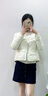 香影小香風(fēng)輕薄羽絨服女2025冬季新款90白鴨絨圓領(lǐng)法式白色短外套 鷺白 L 曬單實(shí)拍圖