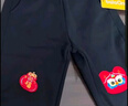 巴拉巴拉童裝兒童加絨長(cháng)褲男童女童紅色新年拜年服福氣保暖童褲 曬單實(shí)拍圖