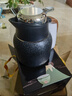 JRINKTEEA高檔燜茶壺家用悶泡壺316不銹鋼茶水分離泡茶壺辦公老白茶咖啡壺 M3冰裂黑316不銹鋼內膽 1000ml 曬單實(shí)拍圖