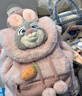 迪士尼（Disney）瘋狂動(dòng)物城朱迪冬日萌語(yǔ)雙肩包可愛(ài)毛絨玩偶包實(shí)用書(shū)包生日禮物女 曬單實(shí)拍圖