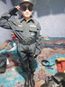WONST兒童保安服男女童小孩吃雞裝備套裝警6察男孩警9官服裝秋冬特種軍 套餐一 140 cm 曬單實(shí)拍圖
