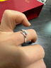 周六福（ZLF） S925銀飾戒指女蛇舞輕奢小眾生肖蛇手飾T 16號 曬單實(shí)拍圖