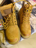 ZHR馬丁靴女戶(hù)外登山防撞大黃靴女厚底徒步旅行工裝女靴 AH569駝色37 曬單實(shí)拍圖