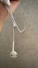 Apple/蘋(píng)果 EarPods 閃電/Lightning有線(xiàn)耳機 蘋(píng)果耳機有線(xiàn)耳機原裝耳機 適用閃電接口的手機平板 曬單實(shí)拍圖