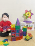 活石（LIVING STONES）兒童磁力片3-6歲玩具男孩1-3歲磁力吸片積木磁鐵玩具女孩生日禮物 曬單實(shí)拍圖
