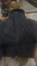 阿迪達斯25年冬款黑色派克羽絨服  商務(wù)通勤600蓬男士休閑羽絨連帽夾克 曬單實(shí)拍圖