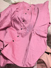茶·愫【千金衣櫥】puretea茶愫柔光緞紋棉襯衫女打褶燈籠袖2024秋新款 煙粉色 S 曬單實(shí)拍圖