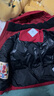 鴨鴨王一博同款1號系列紅色羽絨服男女短款2025冬季最新款防寒厚外套Y 中國紅色 L /175(推薦125-140斤) 曬單實(shí)拍圖