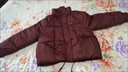 啄木鳥(niǎo)（TUCANO）新款羽絨棉服氣質(zhì)拼接中老年女士冬季短款棉襖媽|媽秋冬加厚外套 酒紅色 M (建議100斤以下） 曬單實(shí)拍圖
