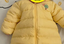 巴拉巴拉童裝嬰兒羽絨服寶寶輕薄連體衣抱衣爬服兒童冬裝男童女童可愛(ài)萌趣 曬單實(shí)拍圖