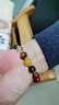 李居明朱砂手串五路財神手鏈轉運珠男女款紫金砂水晶瑪瑙本命年禮物 曬單實(shí)拍圖