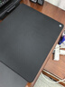 京東京造鼠標墊游戲電競辦公鍵盤(pán)書(shū)桌外設防滑墊大號加厚超軟橡膠底布面鎖邊均衡墊(49cm*42cm*5mm)黑色 曬單實(shí)拍圖
