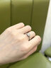 DR求婚鉆戒鉑金 FOREVER簡(jiǎn)奢六爪鉆石戒指節日禮物結婚訂婚戒指 50分 D-E色/極白 禮盒+證書(shū) PT950 活口(大小可調節) 曬單實(shí)拍圖