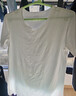 簡(jiǎn)云無(wú)痕短袖t恤男士莫代爾打底衫運動(dòng)健身白色汗衫內衣打底衣四季款 曬單實(shí)拍圖