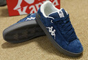 卡帕（Kappa）官方背靠背增高運動(dòng)厚底板鞋子男春季新款德訓鞋男 花青藍  41 曬單實(shí)拍圖