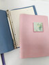 天色A5/B5/A4軟皮活頁(yè)夾 大容量文件夾打孔資料冊辦公室收納可拆卸環(huán)扣 加厚強力夾筆記事本子 可定制 B5 【活頁(yè)本】羅蘭紫（橫線(xiàn)/60張） 曬單實(shí)拍圖