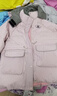 鴨鴨兒童羽絨服女童新中長(cháng)款加厚女孩連帽時(shí)尚冬季中大童裝外套HR 曬單實(shí)拍圖