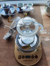 金灶（KAMJOVE）熱壓噴淋煮茶器 煮黑茶普洱 茶具電熱水壺蒸茶壺 養生壺煮茶玻璃壺 A-55 曬單實(shí)拍圖