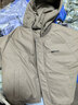 馬克華菲冬季羽絨服男款美式潮牌假兩件飛行員保暖工裝上衣外套 卡其 XL 曬單實(shí)拍圖