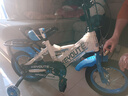 鑫旺彤兒童自行車(chē)3-6歲男孩兩輪腳踏車(chē)2-8歲女孩出行平衡車(chē)10歲學(xué)生單車(chē) 高配銀-禮包+后座+靜音輪 12寸80-105cm適合2-5歲寶寶 曬單實(shí)拍圖