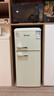 志高（CHIGO）【一級能效】復古冰箱迷你小型歐式雙門(mén)冷藏冷凍節能靜音辦公室雙開(kāi)門(mén)電冰箱二門(mén)家用小戶(hù)型出租房 152奶白色【一級能效更省電+冷藏冷凍輕音】 曬單實(shí)拍圖