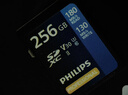 飛利浦（PHILIPS）256GB SD內存卡 4K極速藍卡 V30 U3 C10相機存儲卡 讀速180MB/s 寫(xiě)速130MB/s 微單/單反相機內存卡 曬單實(shí)拍圖