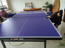 紅雙喜專(zhuān)業(yè)滾輪折疊乒乓球臺標準比賽TK2系列球桌含球拍網(wǎng)架乒球 曬單實(shí)拍圖