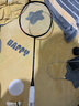 李寧（LI-NING）羽毛球拍雷霆小鋼炮全碳素進(jìn)攻型超輕高磅單拍黑色4U 已穿線(xiàn) 曬單實(shí)拍圖