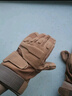 目丸手套男士秋冬季百搭保暖戶(hù)外騎行防風(fēng)防寒加絨加厚電動(dòng)車(chē)觸屏手套 【常規】卡其色-保暖可觸屏 曬單實(shí)拍圖