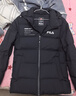 FILA 斐樂(lè )官方情侶羽絨服2025年冬時(shí)尚休閑連帽上衣男女同款保暖外套 曬單實(shí)拍圖