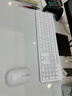 飛利浦（PHILIPS）MK210無(wú)線(xiàn)鍵鼠套裝辦公蘋(píng)果MAC臺式電腦筆記本人體工學(xué)鍵盤(pán)鼠標套裝企業(yè)采購 白色 曬單實(shí)拍圖