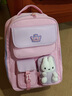 第九城堡小學(xué)生護脊書(shū)包女孩卡通兔子減負背包1-3-6年級男孩輕便兒童書(shū)包 曬單實(shí)拍圖