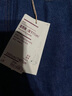MUJI 女式 牛仔 直筒褲（股下77cm）女款牛仔褲子 純棉全棉 藍色BEA90A3A 24inch 160/60A 曬單實(shí)拍圖
