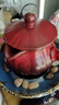 陶泥圍爐煮茶烤奶茶罐罐茶壺煮茶奶鍋明火家用戶(hù)外耐高溫帶過(guò)濾器 南瓜山楂紅大號壺 曬單實(shí)拍圖