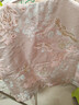 熙世界（sllsky）新中式鶴紋提花織金背心馬甲女春秋新款東方簡(jiǎn)奢風(fēng)刺繡坎肩上衣 粉色 2XL 曬單實(shí)拍圖