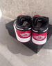 CLENIKEED莆田純原板鞋子 Air 喬1 AJ1青少年籃球鞋低幫男女學(xué)生運動(dòng)休閑鞋 AJ喬1黑紅(高版本+吱吱響) 36 曬單實(shí)拍圖