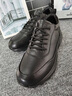 Jeep吉普純黑男鞋冬季新款真皮透氣商務(wù)運動(dòng)皮鞋男輕便軟底通勤休閑鞋 黑色（運動(dòng)碼） 41 曬單實(shí)拍圖