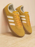 adidas「T頭鞋」VL COURT復古休閑板鞋德訓鞋男女阿迪達斯輕運動(dòng)   黃色/亮白/漢玉白（推薦女生選小半碼）   44 曬單實(shí)拍圖