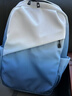 漫山 漸變色雙肩包男士潮牌時(shí)尚電腦背包初高中大學(xué)生書(shū)包MS-18958 漸變藍色 曬單實(shí)拍圖