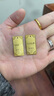 賽菲爾（Sunfeel）足金9999黃金gold牌5g純金收藏送禮投資金條（無(wú)繩線(xiàn)）JTYA00082 5g 曬單實(shí)拍圖