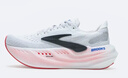 布魯克斯（BROOKS）女子緩震跑鞋Glycerin max超級甘油 白色/黑色/炫紅 37.5 曬單實(shí)拍圖