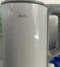 美的（Midea）電水壺熱水壺 大容量家用燒水壺 雙層防燙 不銹鋼無(wú)縫內膽 大功率快速燒水沸騰 1.5L 【一鍵開(kāi)蓋I無(wú)縫內膽】 曬單實(shí)拍圖