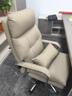 顧家家居真皮電腦椅子老板椅辦公會(huì )議椅久坐舒適人體工學(xué)椅高端總裁座椅子 米-頭層牛皮-160°可躺帶腳托-送腰枕 曬單實(shí)拍圖