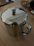 美廚（MAXCOOK）316L不銹鋼杯子帶蓋 家用水杯口杯泡茶杯學(xué)生大容量550ml MCB9705 曬單實(shí)拍圖