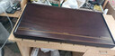 石福記天然黑烏檀木茶盤(pán)整塊實(shí)木家用高檔大氣簡(jiǎn)約排水茶臺大號茶具托盤(pán) 至簡(jiǎn) 70X35x4.5+贈品 曬單實(shí)拍圖