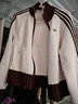 阿迪達斯（adidas）三葉草女裝 2026春季新款歐陽(yáng)娜娜經(jīng)典潮流運動(dòng)夾克針織外套 KV8867 S 曬單實(shí)拍圖