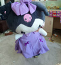 酷樂(lè )米玩偶 可愛(ài)蘿莉裙庫羅米毛絨玩具公仔床上陪睡抱枕美樂(lè )蒂玩 庫洛米【紫色裙子】 中【100CM】熱度99% 曬單實(shí)拍圖